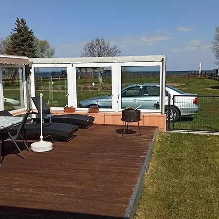 Bungalow, Altwarp , Meerblick,Hund Darf Mit Altwarp
